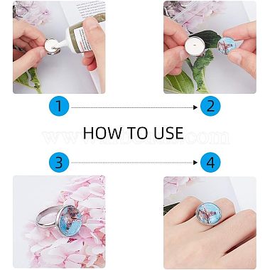 DIY Finger Rings Making Kits(DIY-UN0001-21P)-7