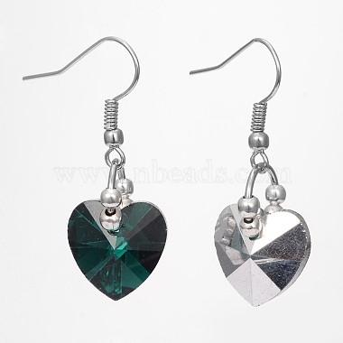 Heart Glass Dangle Earrings(X-EJEW-JE01737)-3