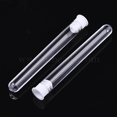 Clear Tube Plastic Beads Containers