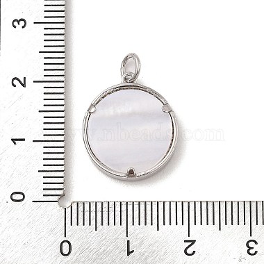 Brass Micro Pave Cubic Zirconia Pendants(KK-A207-06P)-3