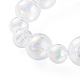 Graduated Round Glass Beaded Stretch Bracelets(BJEW-JB06073)-2