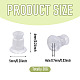 20G Silicone Ear Nuts(KY-TADJ0001-12)-5