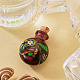 Handmade Lampwork Perfume Bottle Pendants(LAMP-TADJ0001-05B)-5