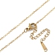201 Stainless Steel Cable Chain Necklaces(NJEW-P309-22A-G)-3
