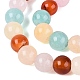 Natural Multi-Color Agate Beads Strands(G-Q606-42B-A01)-4