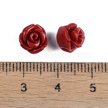 Synthetic Coral Carved Beads(CORA-C003-18J)-3