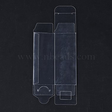 Прямоугольная прозрачная пластиковая коробка из пвх подарочная упаковка(CON-F013-01C)-2