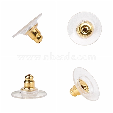 Brass Ear Nuts(KK-YW0001-02G)-3