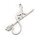 Non-Tarnish 304 Stainless Steel Pendants(STAS-Q255-08P)-1