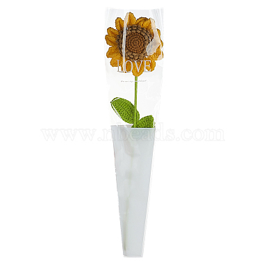 Woolen Yarn Artificial Flower(AJEW-WH0314-592)-1