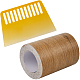 1 rollo de cinta adhesiva de imitación de madera de PVC(DIY-GF0008-40C)-1