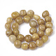 Chapelets de perles jaunes en aventurine naturelle(G-S299-88)-2