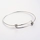 Adjustable 304 Stainless Steel Expandable Bangle Making(BJEW-L523-16P)-1