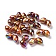 UV Plating Rainbow Iridescent Acrylic Beads(PACR-H003-08)-1