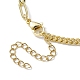 Brass Curb & Paperclip Chains Bracelet Making(BJEW-JB10030-01)-3