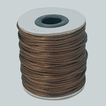 Nylon Thread, Saddle Brown, 2mm, about 50yards/roll(150 feet/roll)