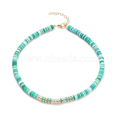 Handmade Polymer Clay Heishi Beads Jewelry Sets(SJEW-JS01136-04)-4