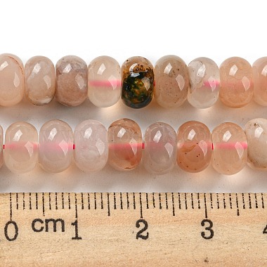 Natural Cherry Blossom Agate Beads Strands(G-M420-K03-01)-5