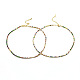 Brass Tennis Necklaces(NJEW-I104-14G)-1