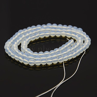 Opalite Round Beads Strands(GLAA-A025-4mm-04)-2