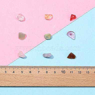 117G 9 Style Natural & Synthetic Gemstone Chips Beads Sets(G-FS0002-27)-3