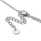 304 Stainless Steel Lariat Necklaces for Women(NJEW-K259-06P)-3