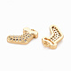 Brass Micro Pave Clear Cubic Zirconia Charms(KK-N231-252-NF)-2