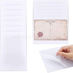 Nbeads 12Pcs 2 Style PVC Transparent Card Holder, Self-adhesive Price Tag Label Bag, Clear, 105~190x115~155x0.5mm, 6pcs/style(AJEW-NB0003-11)