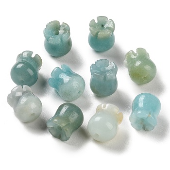 Natural Lily of The Valley Amazonite Beads, Lily of The Valley, 10x9.5mm, Hole: 1.2mm