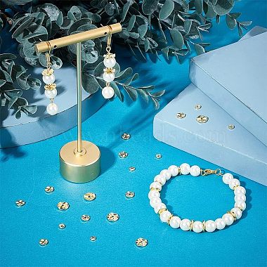 Pandahall Elite 60pcs 3 style 18 perles d'espacement en laiton plaqué or k(KK-PH0009-51)-5