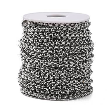 304 Stainless Steel Rolo Chains(STAS-O076-16)-3