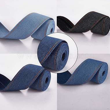 4 Style Stitch Denim Ribbon(OCOR-SZ0001-05B-05)-3