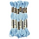 6Bundles Polyester Embroidery Floss(OCOR-YW0001-25E)-1