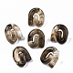 Transparent Resin Stud Earrings(EJEW-T012-01-B01)-1