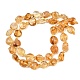 Heated Natural Citrine Beads Strands(GG-CBA3A44-C04-02)-5