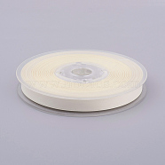 Double Face Matte Satin Ribbon, Polyester Satin Ribbon, Creamy White, (3/8 inch)9mm, 100yards/roll(91.44m/roll)(SRIB-A013-9mm-815)
