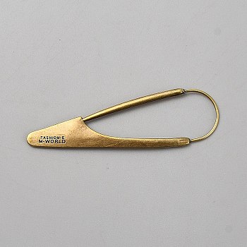 Zinc Alloy Safety Pins, Kilt Pins, Antique Bronze, 96.5x29x3.5mm
