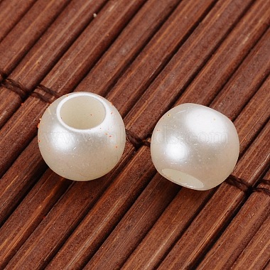 Imitation Pearl Acrylic European Beads(X-OPDL-L010-2901)-2