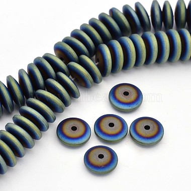 10mm Disc Non-magnetic Hematite Beads