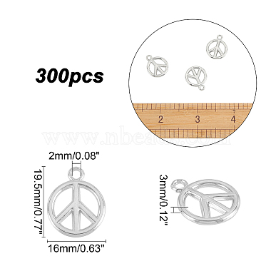 superfindings 300 pcs placage pendentifs en plastique abs(KY-FH0001-15)-2
