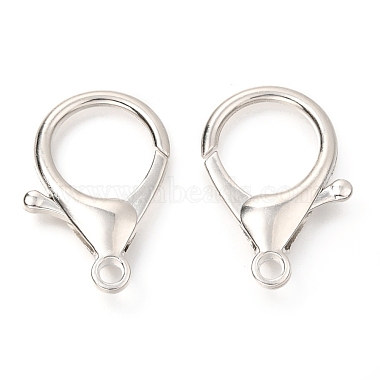 Platinum Others Alloy Lobster Claw Clasps