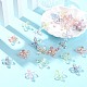50Pcs UV Plating Transparent Acrylic Beads(MACR-CJ0002-21)-6