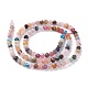 Natural Mixed Gemstone Beads Strands(G-A026-A04-4mm)-2