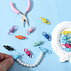 20Pcs Baking Paint Alloy Spring Connector Charms(FIND-SC0008-33)-4