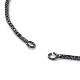 Brass Box Chains Slider Bracelet Makings(KK-E068-VD012-4)-2