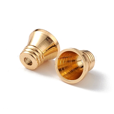 Rack Plating Brass Bead Cone(KK-L184-03LG)-2
