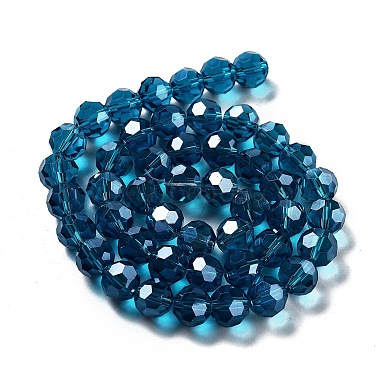 Electroplate Transparent Glass Beads Strands(EGLA-A035-T10mm-A12)-2