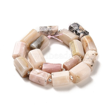 Natural Pink Opal Beads Strands(G-N327-06-11)-3