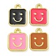 Rack Plating Brass Enamel Charms(KK-G515-08G)-1