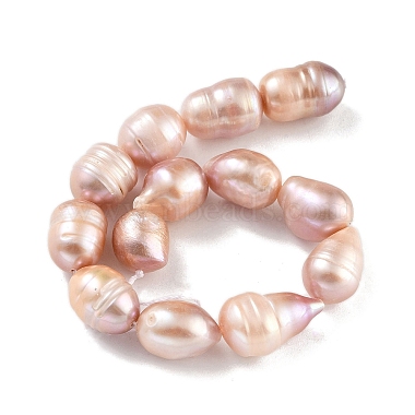 Natural Cultured Freshwater Pearl Beads Strands(PEAR-P062-12C)-3